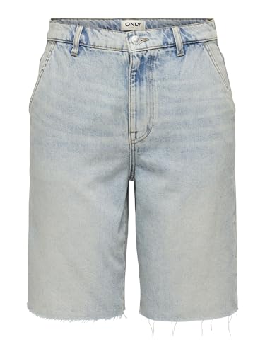 ONLY Female Jeans-Shorts ONLRUTH Mittlere Taille Locker geschnitten Jeans-Shorts von ONLY