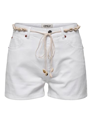 ONLY Female Jeans-Shorts ONLZUMA Hohe Taille Normal geschnitten Jeans-Shorts von ONLY