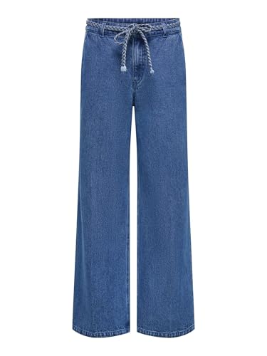 ONLY Female Jeans mit weitem Bein ONLARLENE Hohe Taille Weiter Beinschnitt Jeans ONLY Female Jeans mit weitem Bein ONLARLENE Hohe Taille Weiter Beinschnitt Jeans von ONLY