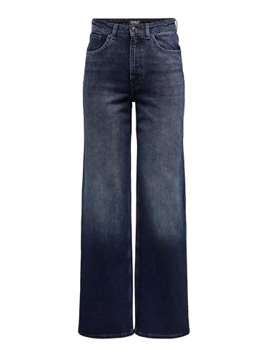 ONLY Female Jeans mit weitem Bein ONLJUICY Hohe Taille Weiter Beinschnitt Jeans von ONLY