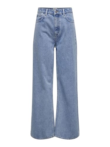 ONLY Female Jeans mit weitem Bein ONLMAISIE Niedrige Taille Baggy Fit Jeans von ONLY