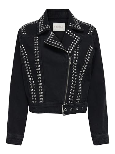 ONLGILLA LS Stud DNM Biker Jacket CRO von ONLY