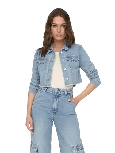 Onlwonder Ls Cropped DNM Jacket Gua Noos von ONLY