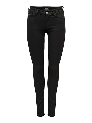 ONLY Female Skinny Jeans ONLBlush MW Zip Coated Jogginghose von ONLY