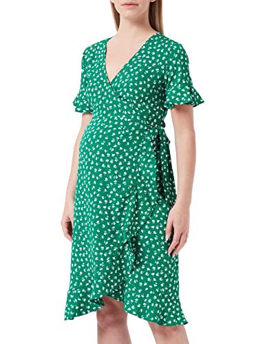 ONLY Damen Olmolivia S/S Wrap Dress Wvn Kleid, Verdant Green, XL EU von ONLY
