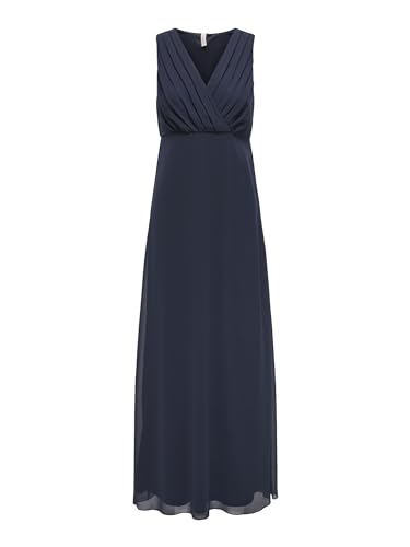 ONLY Damen ONLANNA SISI SL Maxi Dress Life WVN Maxikleid, Night Sky, M von ONLY