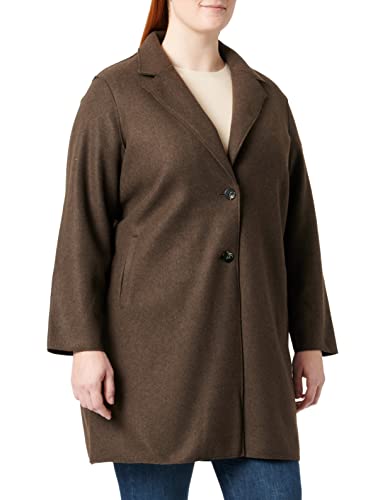 ONLY Damen Onlcarrie Bonded Coat Otw Noos Jacket, Hot Fudge, S EU von ONLY