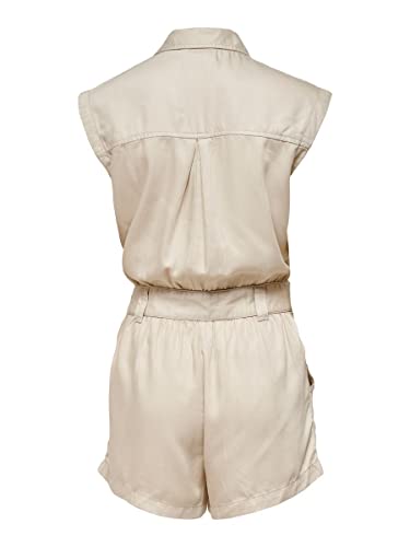 ONLY Women's ONLKENYA Life Utility Playsuit OTW Overall, Moonbeam, L von ONLY