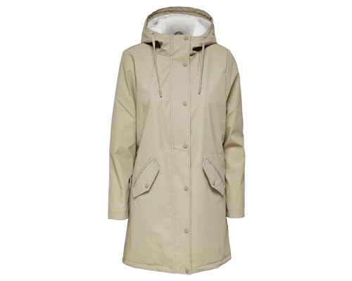 ONLY Damen ONLSALLY Raincoat OTW 15206116, Crockery, L von ONLY