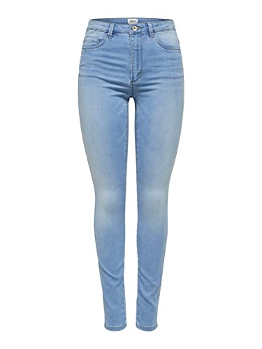 ONLY Female Skinny Fit Jeans ONLRoyal high, Farbe:Hellblau, Jeans/Hosen Neu:XS / 34L von ONLY
