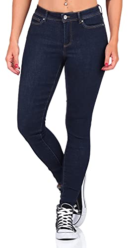ONLY Damen Onlwauw Life Mid Skinny DNM Bj370 Noos Freizeithose, Dark Blue Denim, XS EU ONLY Damen Onlwauw Life Mid Skinny DNM Bj370 Noos Freizeithose, Dark Blue Denim, XS EU von ONLY