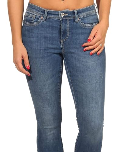 ONLY Female Skinny Jeans ONLWAUW Mittlere Taille Skinny Fit Jeans von ONLY