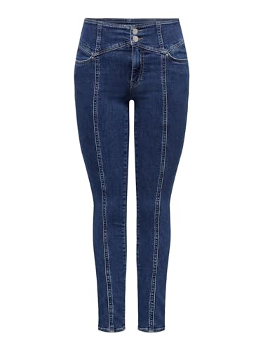 ONLY Female Skinny Jeans ONLBLUSH Hohe Taille Skinny Fit Jeans von ONLY
