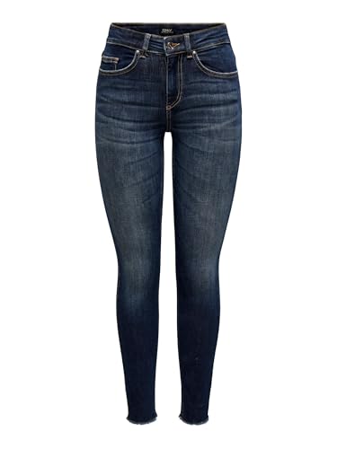 ONLY Female Skinny Jeans ONLBLUSH Mittlere Taille Skinny Fit Jeans von ONLY