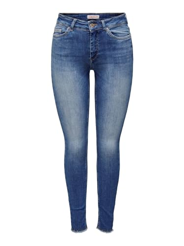 ONLY Female Skinny Jeans ONLBlush Life Mid Skinny Fit Jeans, Farbe:Blau, Jeans/Hosen Neu:XS / 30L ONLY Female Skinny Jeans ONLBlush Life Mid Skinny Fit Jeans, Farbe:Blau, Jeans/Hosen Neu:XS / 30L von ONLY