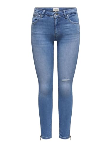 ONLY Female Skinny Jeans ONLKENDELL REG SK Zip ANK TAI582 NOOS von ONLY