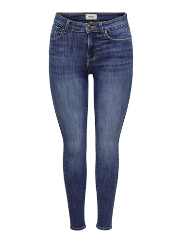 ONLY Female Skinny Jeans ONLPOWER Mittlere Taille Skinny Fit Jeans von ONLY
