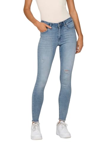 ONLY Female Skinny Jeans Skinny Fit Mittlere Taille Jeans von ONLY