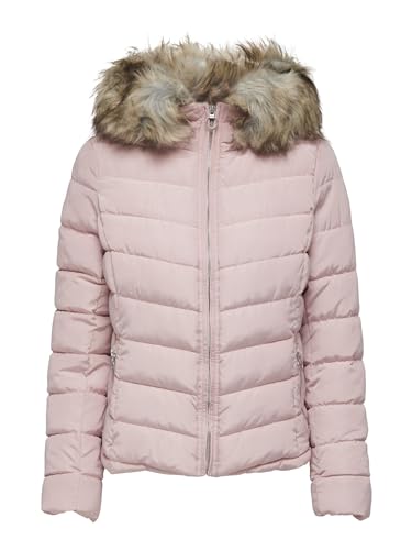 ONLY Damen Onlnewellan quiltet hættetrøje jakke Cc Otw Jacke, Rose Smoke, L EU von ONLY