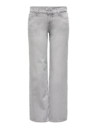 ONLY Female Straight-Fit Jeans ONLBRENDA Niedrige Taille Gerade geschnitten Jeans von ONLY