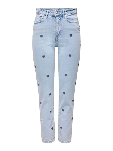 ONLY Female Straight-Fit Jeans ONLEMILY Hohe Taille Gerade geschnitten Jeans ONLY Female Straight-Fit Jeans ONLEMILY Hohe Taille Gerade geschnitten Jeans von ONLY