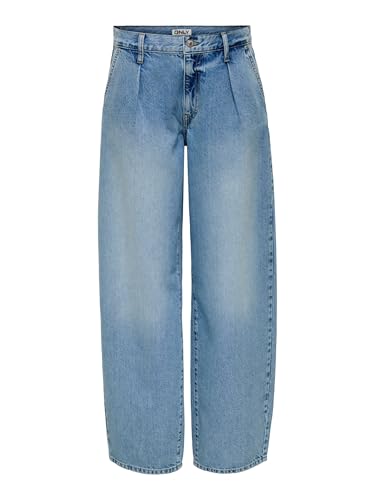 ONLY Female Straight-Fit Jeans ONLGIANNA Mittlere Taille Gerade geschnitten Jeans von ONLY
