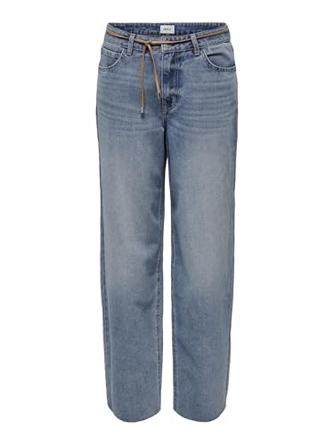 ONLY Female Straight-Fit Jeans ONLRITA Mittlere Taille Locker geschnitten Jeans von ONLY