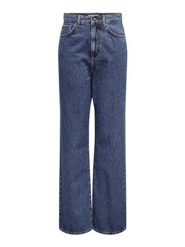 ONLY Female Straight-Fit Jeans ONLSILJE Hohe Taille Gerade geschnitten Jeans von ONLY