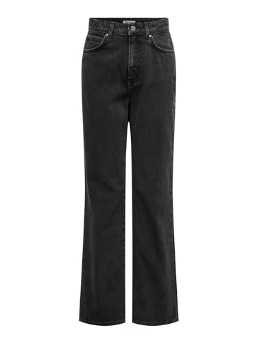 ONLY Female Straight-Fit Jeans ONLSILJE Hohe Taille Gerade geschnitten Jeans von ONLY