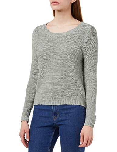 ONLY Damen Onlgeena Xo L/S Jumper Knt Noos Strickpullover, Lily Pad, XXS EU von ONLY