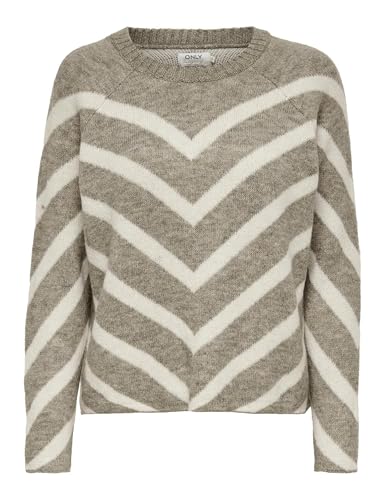 ONLY Female Strickpullover Zick-Zack Strickpullover von ONLY