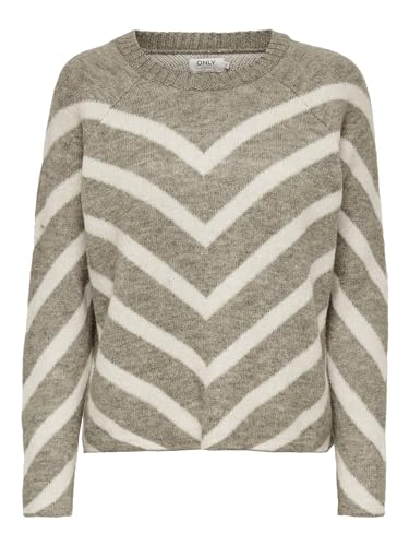 ONLY Female Strickpullover Zick-Zack Strickpullover von ONLY