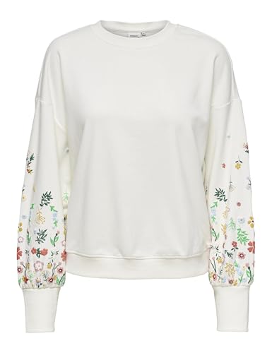 ONLY Female Sweatshirt ONLBROOKE2025-refresh,L/S2025-refresh,O-NECK2025-refresh,FLOWER2025-refresh,SWT2025-refresh,NOOS Sweatshirt ONLY Female Sweatshirt ONLBROOKE2025-refresh,L/S2025-refresh,O-NECK2025-refresh,FLOWER2025-refresh,SWT2025-refresh,NOOS Sweatshirt von ONLY