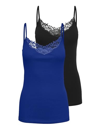 ONLY Onlkira Lace Singlet 2Pack Noos ONLY Onlkira Lace Singlet 2Pack Noos von ONLY