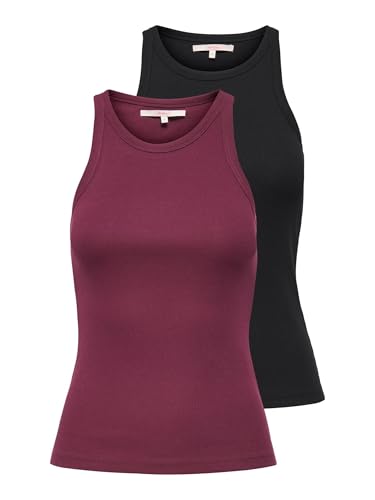 ONLY Female Tanktop ONLLINDSAY 2-Pack Tanktop von ONLY