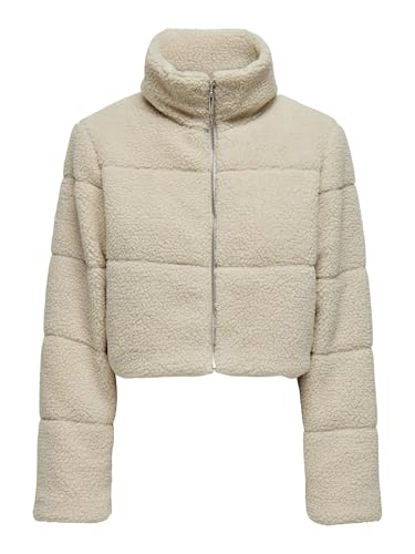 ONLY Female Teddyfell Jacke ONLSANDRA Teddyfell Jacke von ONLY