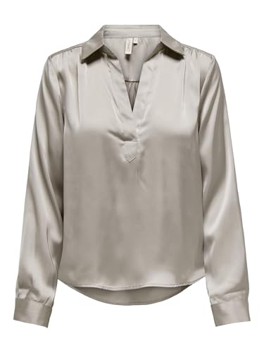 ONLY Female Top ONLZORA Top (DE/NL/SE/PL, Alphanumerisch, M, Regular, Regular, Chateau Gray) von ONLY