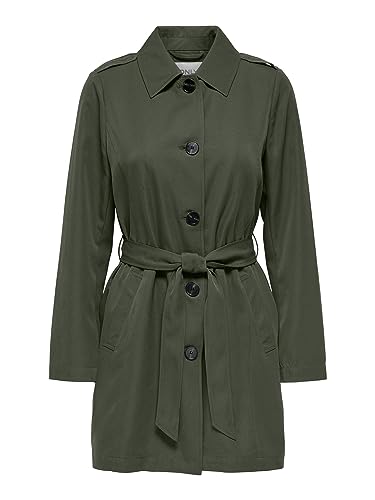 ONLY female Trenchcoat Kurzer Gürtel- von ONLY