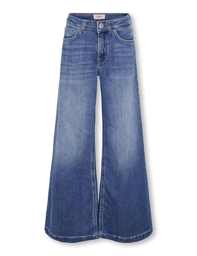 ONLY Girl Jeans mit weitem Bein KOGCALIFORNIA Mittlere Taille Flared Jeans von ONLY