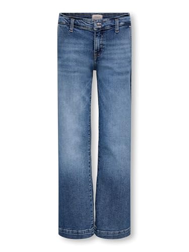 ONLY Girl Jeans mit weitem Bein KOGNEW Weiter Beinschnitt Jeans von ONLY