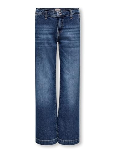 ONLY Girl Jeans mit weitem Bein KOGNEW Weiter Beinschnitt Jeans von ONLY
