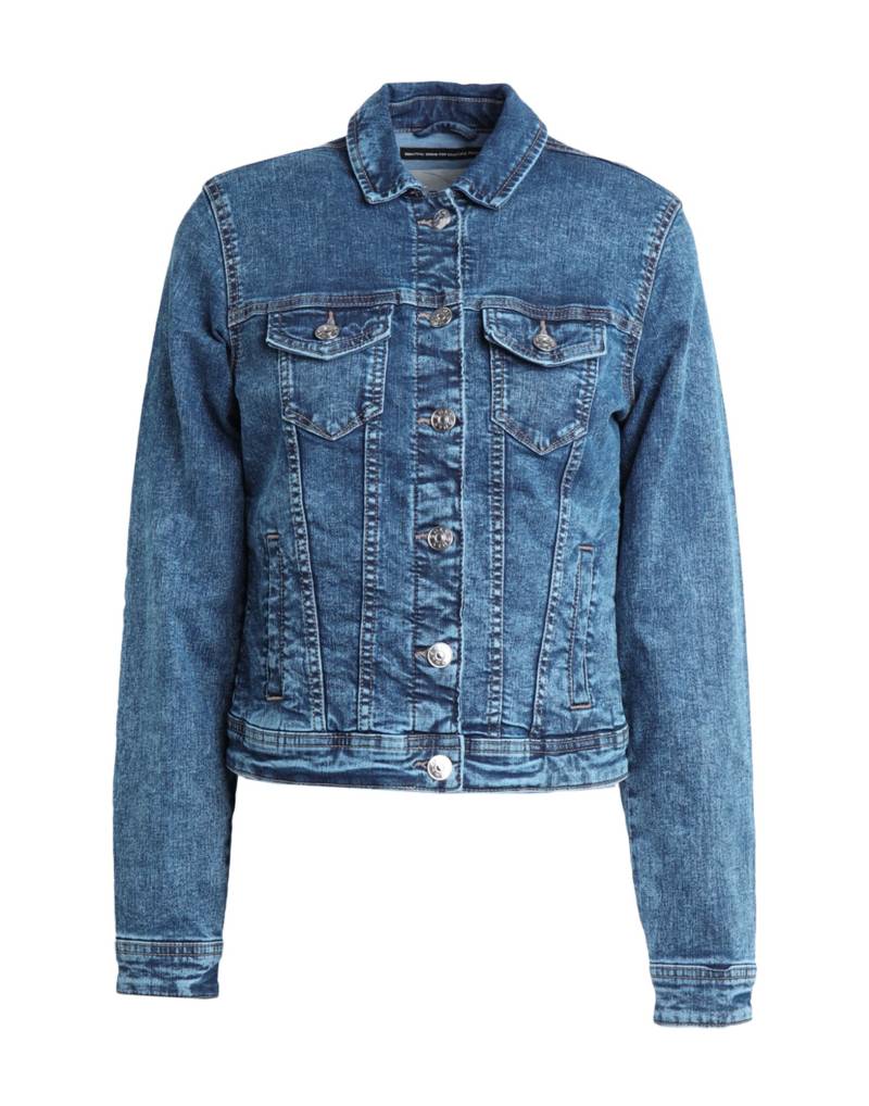 ONLY Jeansjacke/-mantel Damen Blau von ONLY