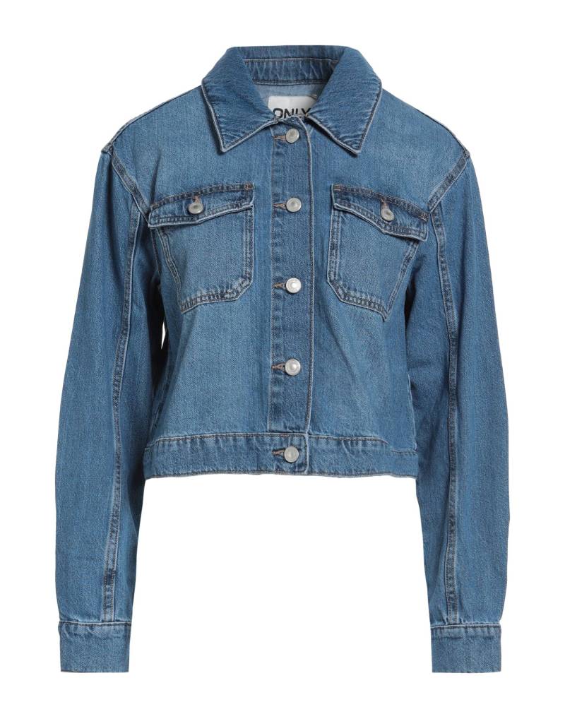 ONLY Jeansjacke/-mantel Damen Blau von ONLY