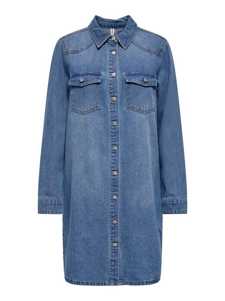 ONLY Jeanskleid ONLLISA L/S DNM DRESS GUA NOOS von ONLY