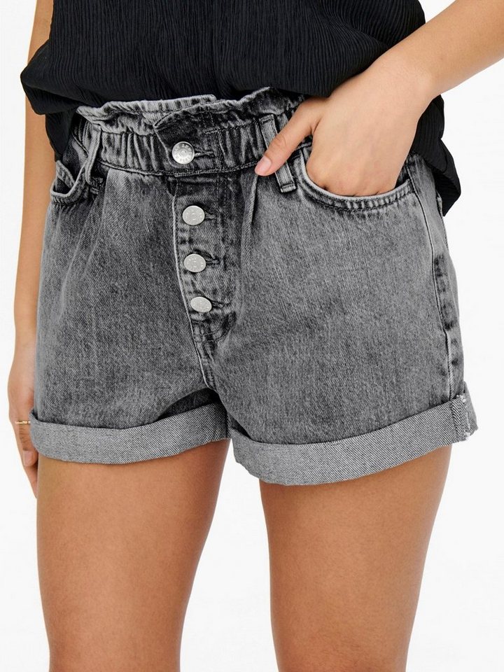 ONLY Jeansshorts (1-tlg) ONLCUBA PAPERBAG DNM SHORTS NOOS von ONLY