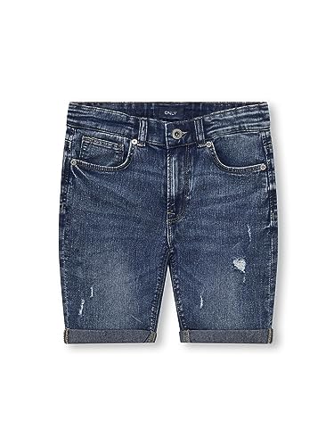 ONLY Kids Mädchen Jeansshorts KOBPLY Short DNM Box (as3, Numeric, Numeric_146, Regular, medium Blue) von ONLY