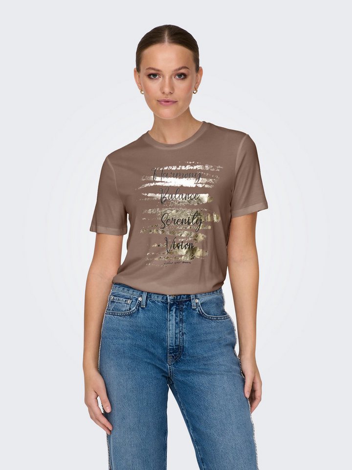 ONLY Kurzarmshirt ONLFREE LIFE MODAL S/S ATELIER TOP JRS von ONLY