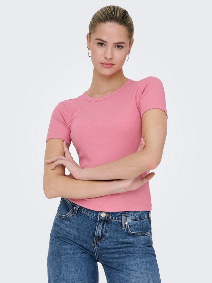 ONLY Kurzarmshirt ONLVAL LIFE S/S O-NECK TOP JRS von ONLY