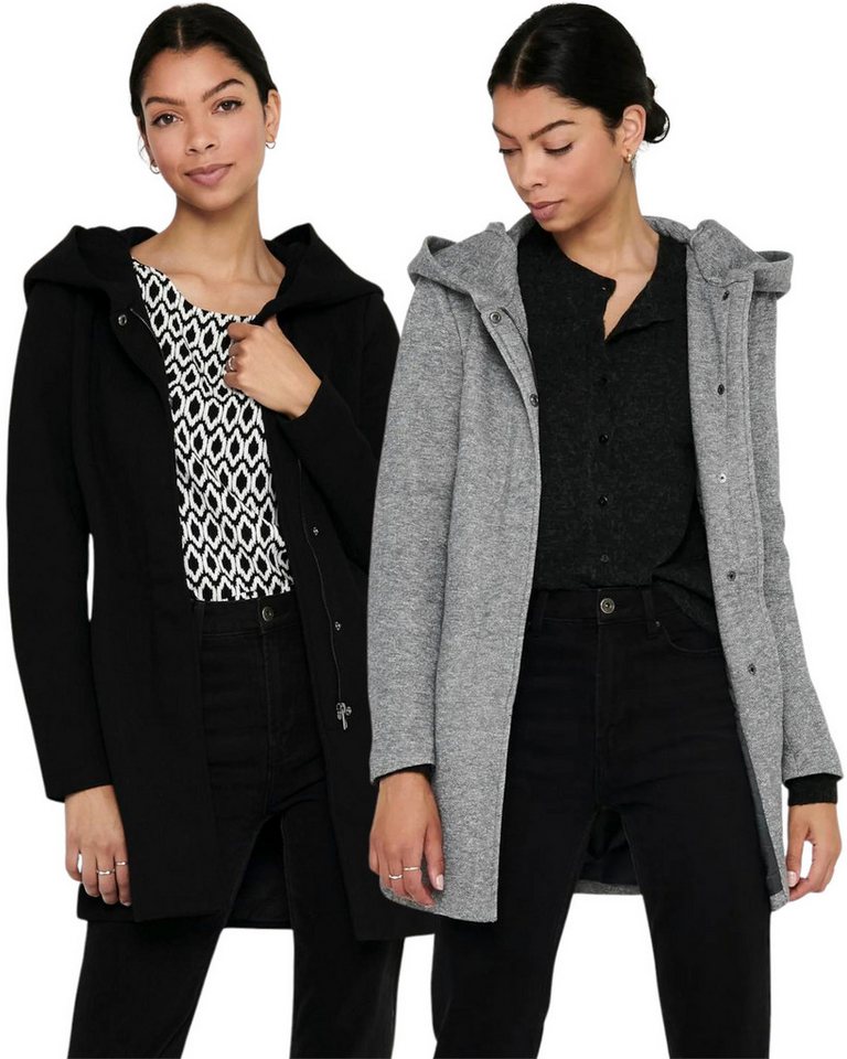 ONLY Kurzmantel mit Kapuze im Doppelpack von ONLY