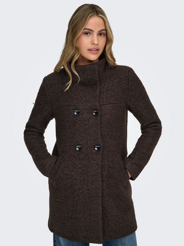 ONLY Langjacke ONLNEWSOPHIA WOOL COAT OTW CC mit Wolle von ONLY